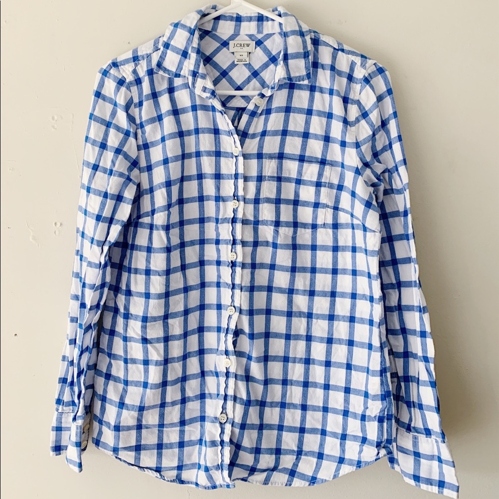 J. Crew Plaid Shirt